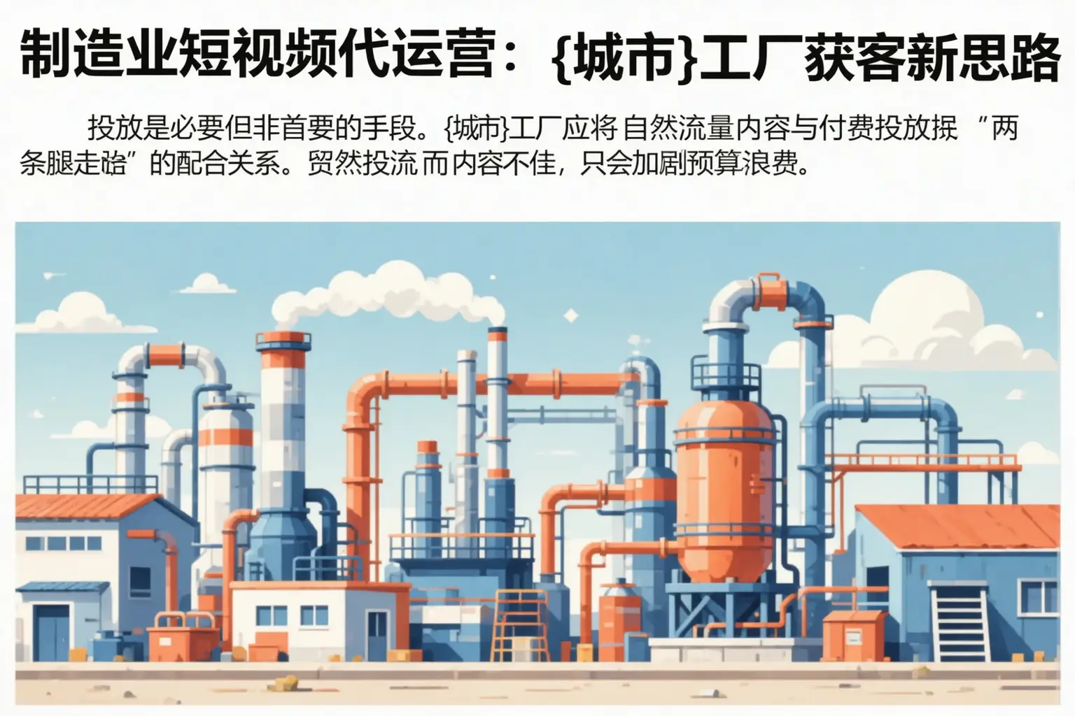 制造业短视频代运营：静乐工厂获客新思路